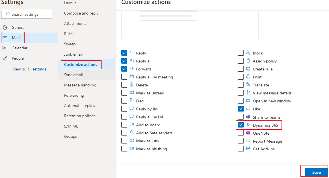 Microsoft Dynamics Button Dynamics 365 App for Outlook button – CRM Keeper